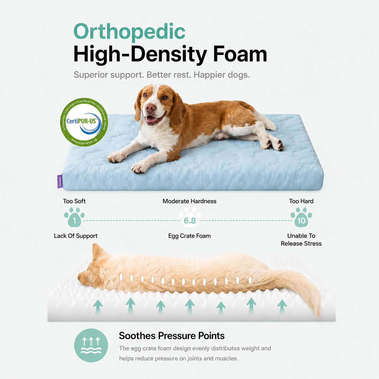Refresh - Orthopedic Cooling Bed