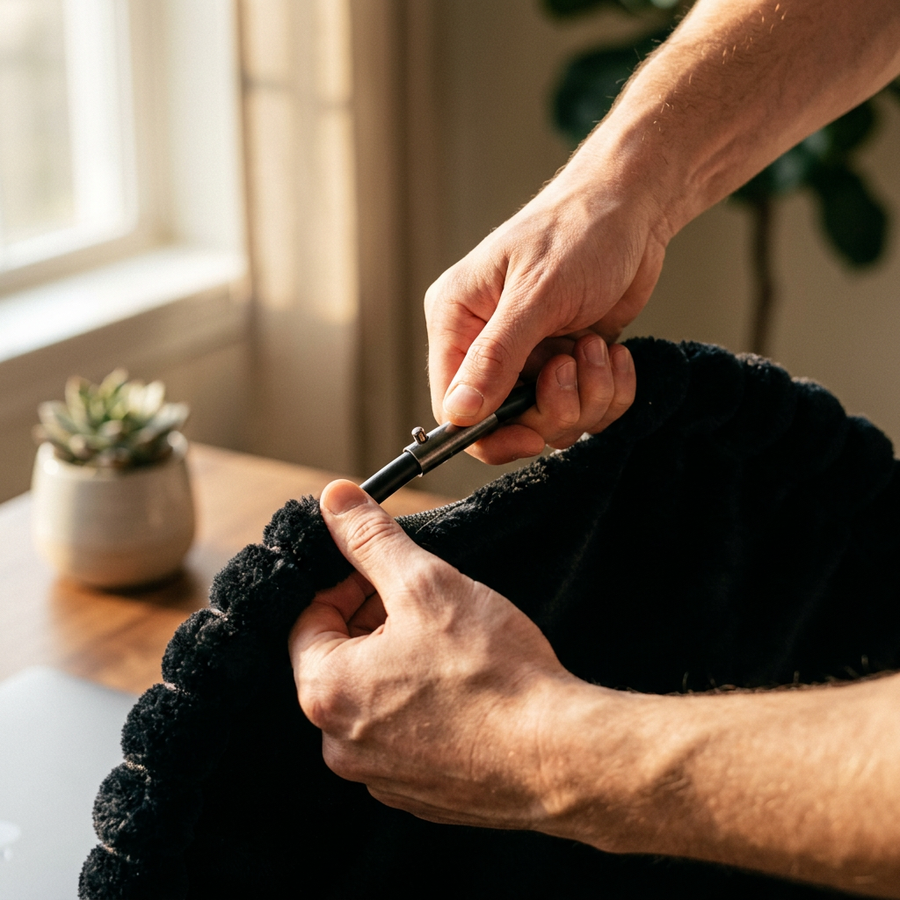 Attach the Metal Frame